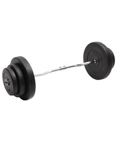 Set halteră ondulată cu greutăți, 60 kg