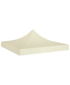 Acoperiș pentru cort de petrecere, crem, 2 x 2 m, 270 g/m²