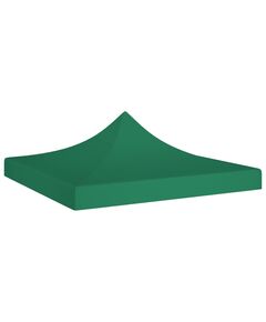 Acoperiș pentru cort de petrecere, verde, 2 x 2 m, 270 g/m²