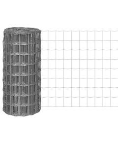 Euro gard, gri, 25 x 0,8 m, oțel