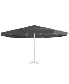 Pânză de schimb umbrelă de soare de exterior, antracit, 500 cm