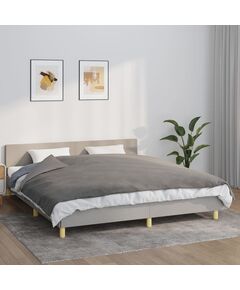 Pătură grea cu husă, gri, 155x220 cm, 7 kg, textil