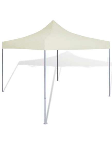 41463  cream foldable tent 3 x 3 m