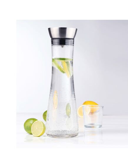 Hi decantor de apă cu gură de scurgere, transparent, 1,2 l