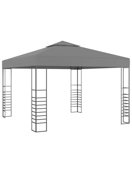 Cort de grădină antracit, 3 x 3 m