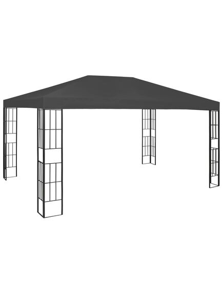 Pavilion, antracit, 3 x 4 m