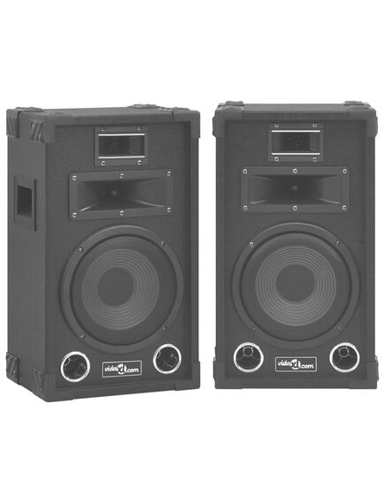 Boxe hifi de scenă pasive profesionale, 2 buc., negru, 800 w