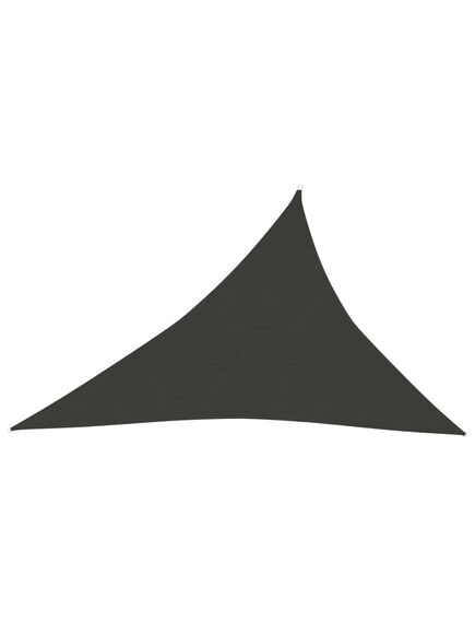 Pânză parasolar, antracit, 4x5x6,8 m, hdpe, 160 g/m²