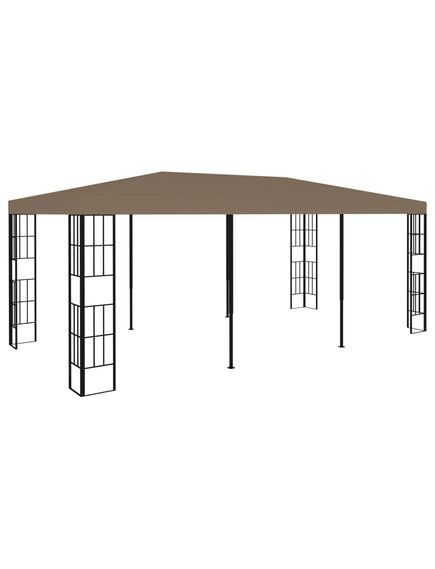 Pavilion, gri taupe, 6 x 3 m