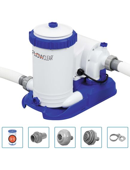 Bestway pompă de filtrare pentru piscină flowclear, 9463 l/h