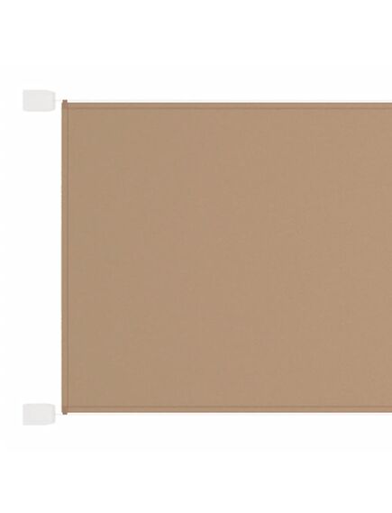 Copertină verticală, gri taupe, 60x1000 cm, țesătură oxford