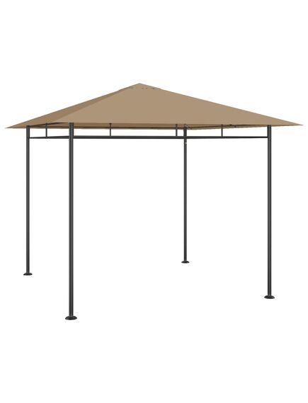 Pavilion, gri taupe, 3x3x2,7 m, 180 g/m²