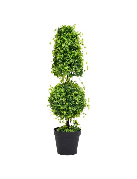 Plantă artificială de cimișir cu ghiveci, verde, 100 cm