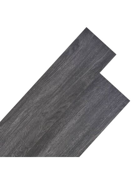 Plăci de pardoseală, negru și alb, 5,26 m², 2 mm, pvc