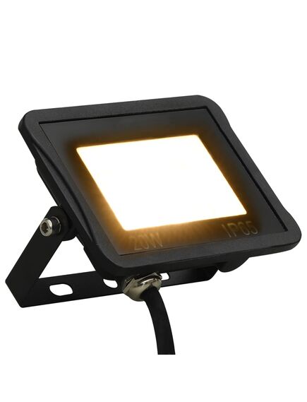 Proiector cu led, alb cald, 20 w