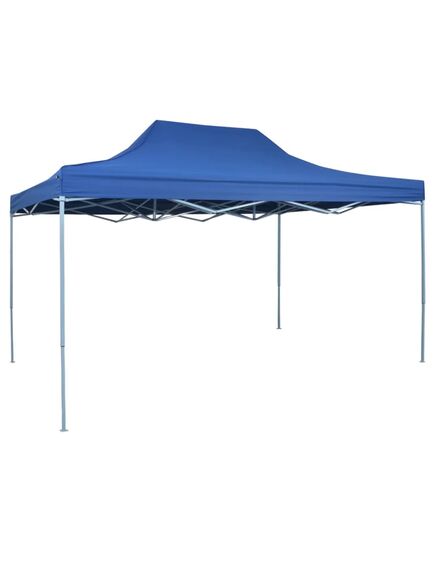 42510  foldable tent pop-up 3x4,5 m blue