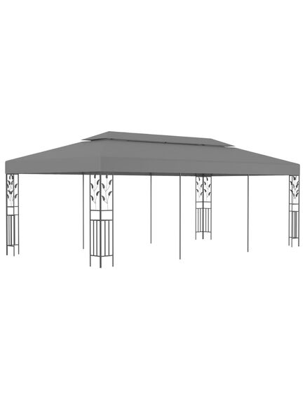 Pavilion, antracit, 3 x 6 m