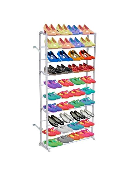 Organizator pantofi cu 10 rafturi