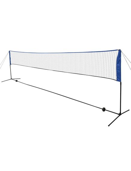 Fileu de badminton cu fluturași, 600 x 155 cm