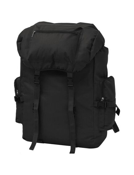 Rucsac în stil militar 65l, negru