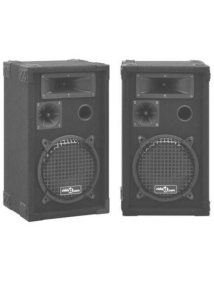 Boxe hifi pasive de scenă profesionale, 2 buc., negru, 800 w