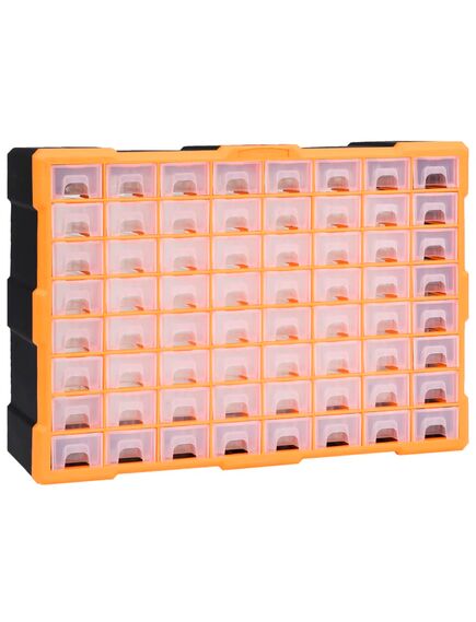 Organizator cu 64 de sertare, 52 x 16 x 37,5 cm