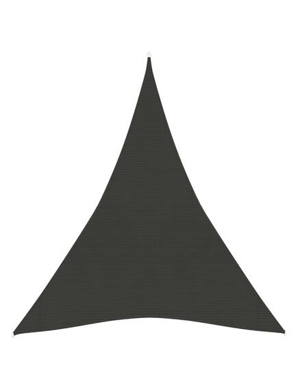 Pânză parasolar, antracit, 5x6x6 m, hdpe, 160 g/m²