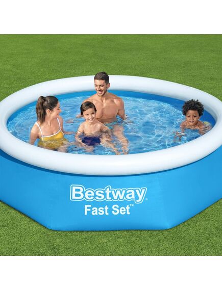 Bestway piscină gonflabilă fast set, 244x66 cm, rotundă, 57265