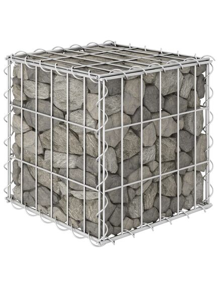 Gabion cub strat înălțat, 30 x 30 x 30 cm, sârmă de oțel