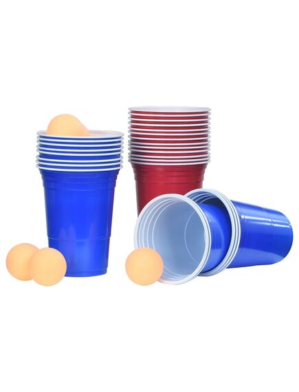 Set de masă joc bere ping pong, 0,5 l, plastic