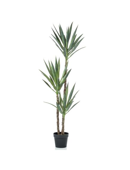 Emerald yucca artificială în ghiveci, 150 cm