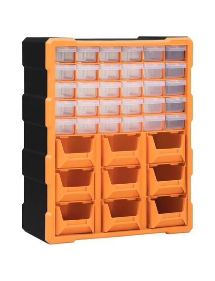 Organizator cu 39 de sertare, 38x16x47 cm