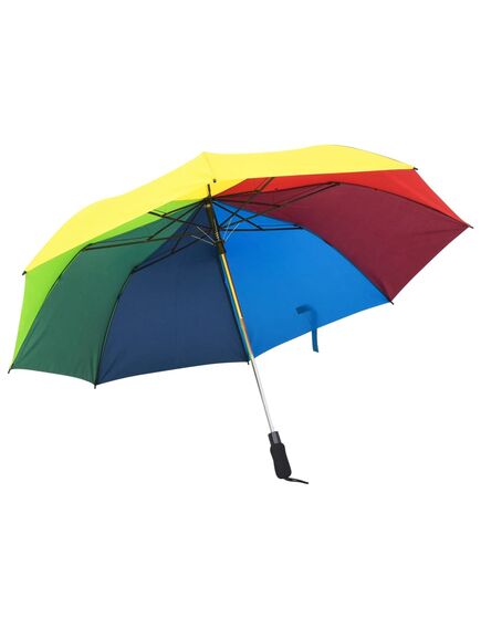 Umbrelă pliabilă automată, multicolor, 124 cm