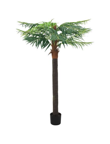 Plantă artificială palmier phoenix cu ghiveci, verde, 215 cm