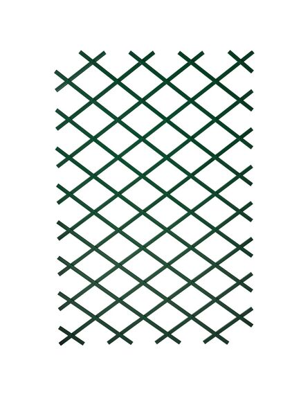 Nature gard de grădină tip trellis, 50 x 150 cm pvc, verde, 6040702