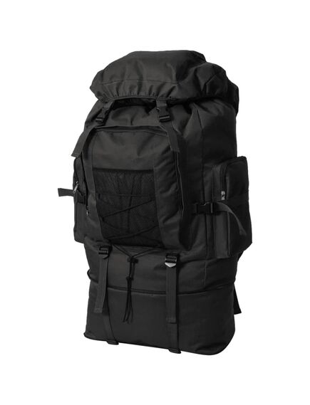 Rucsac în stil militar xxl 100 l, negru