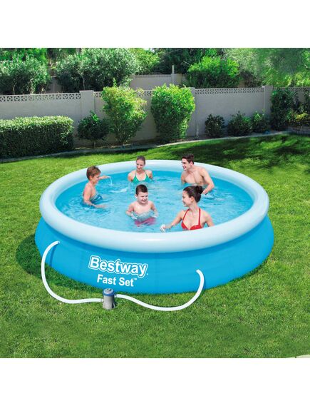 Bestway set piscină fast set, 366 x 76 cm, 57274