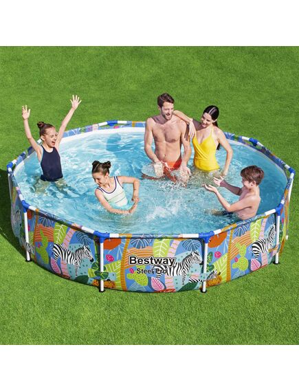 Bestway cadru piscină steel pro, 305x66 cm