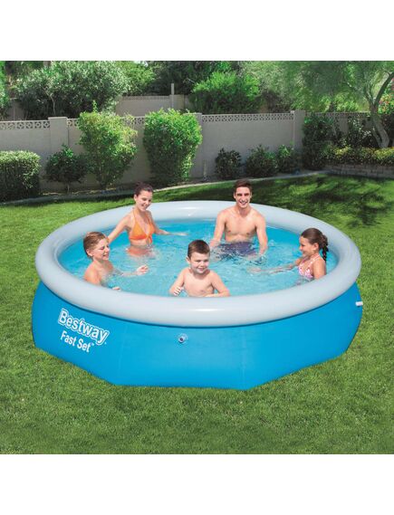 Bestway piscină gonflabilă fast set, 305 x 76 cm, rotundă, 57266