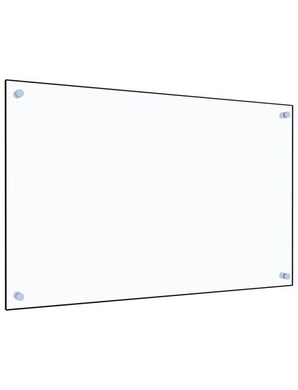 Panou antistropi bucătărie transparent 80x50 cm sticlă securiz.