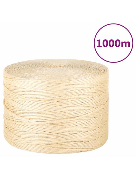 Frânghie, 1000 m, sisal 100%, 3 mm