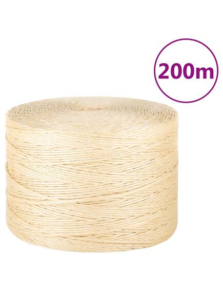 Frânghie, 200 m, sisal 100%, 3 mm