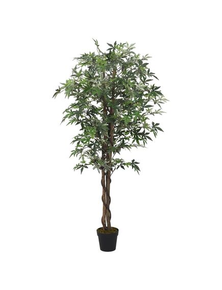 Arbore de arțar artificial 224 de frunze 80 cm verde