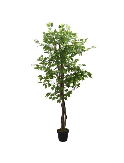 Arbore ficus artificial 378 de frunze 80 cm verde