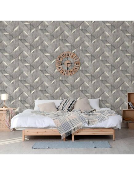 Dutch wallcoverings tapet onyx, gri închis