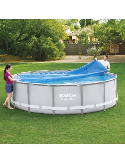 Bestway prelată solară de piscină flowclear, 427 cm