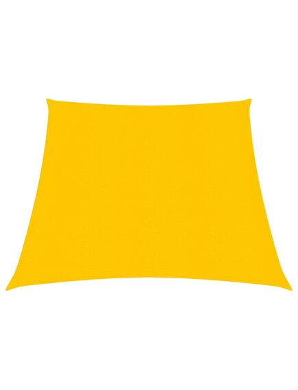 Pânză parasolar, galben, 3/4x3 m, hdpe, 160 g/m²