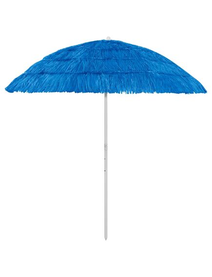 Umbrelă de plajă hawaii, albastru, 240 cm