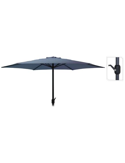 Progarden umbrelă de soare monica, albastru închis, 270 cm