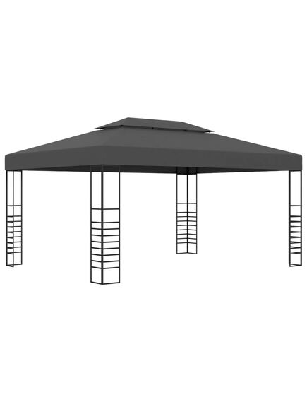 Pavilion, antracit, 3 x 4 m